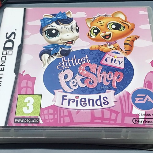 Nintendo DS case used, Littlest City Pet Shop Friends