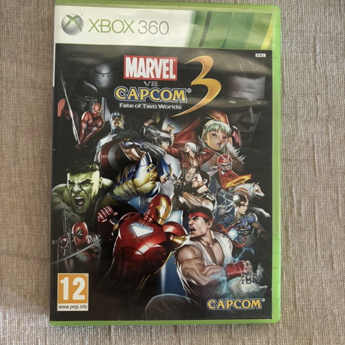 Marvel vs Capcom 3 Xbox 360 game, English, complete