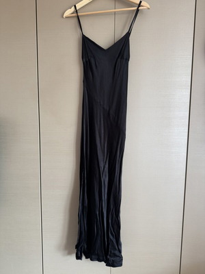 Nadia Rapti dress black with side slits like new