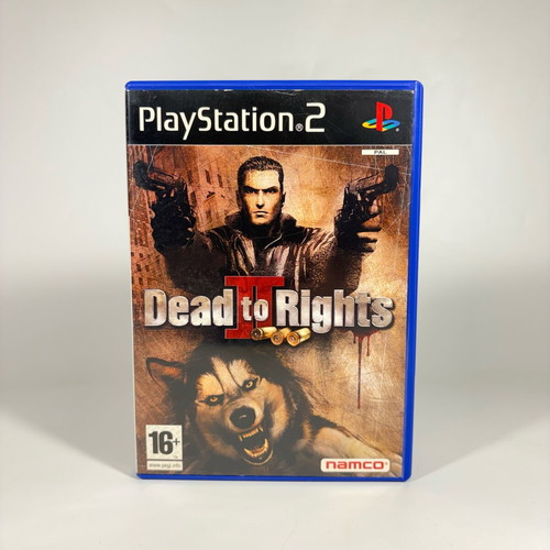 Dead to Rights II used for PlayStation 2 without manual