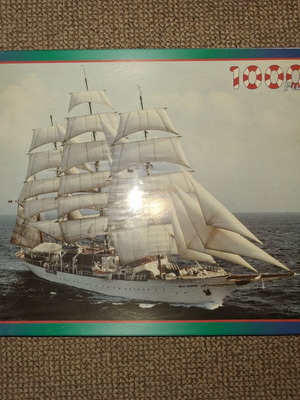 Sea Cloud sailing ship 1000-piece puzzle, Fame Puzzles