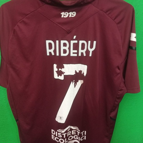 Salernitana Ribery Replica Jersey used, with back flaws