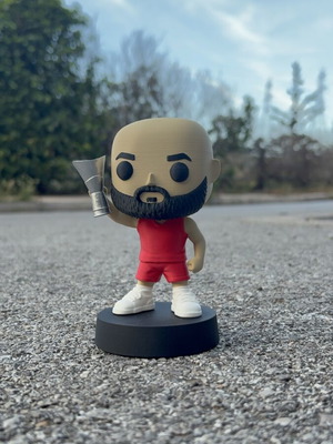 Custom φιγούρα Evan Fournier 3D εκτυπωμένη Olympiacos 2026 καινούργιο