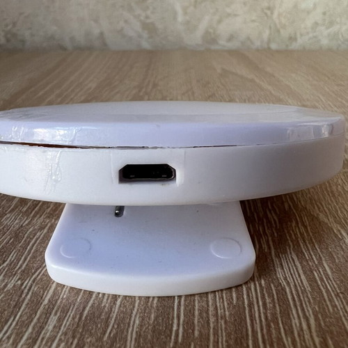 LED ring lamp for selfies restored, white light, 3 levels, USB charging