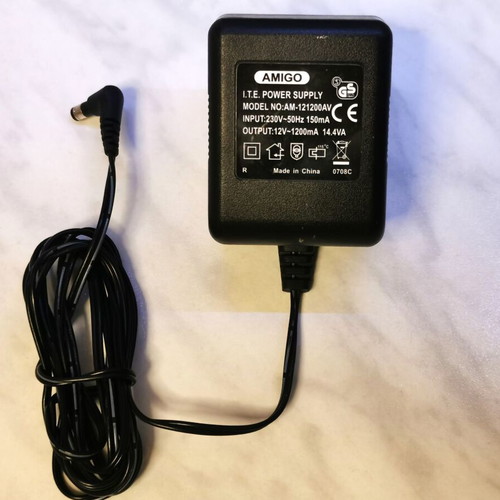 Τροφοδοτικό Amigo AM-121200AV 12V 1200mA μεταχειρισμένο