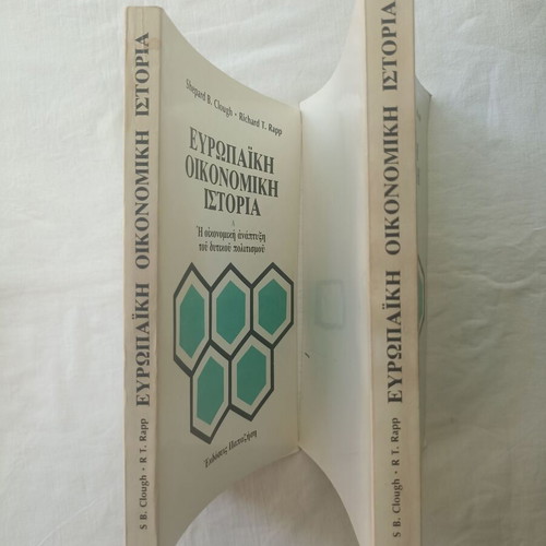 European Economic History 2 volumes used, Shepard Clough - Richard Rapp