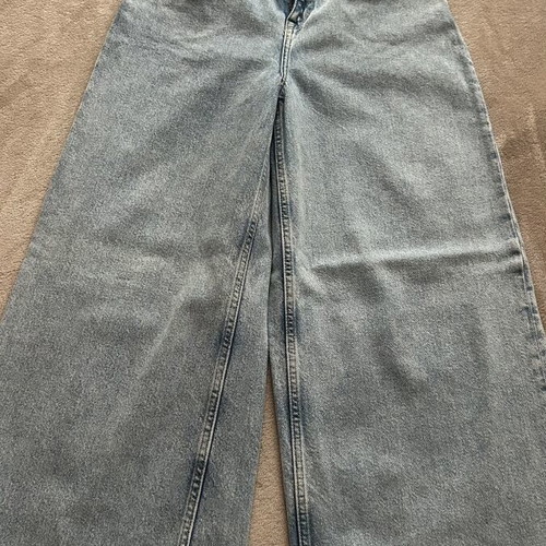 Lee no27 wide leg jeans, like new, blue