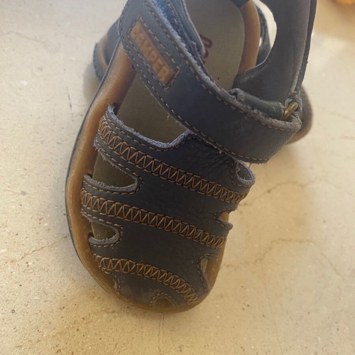 Camper kids sandals like new, blue, size 20