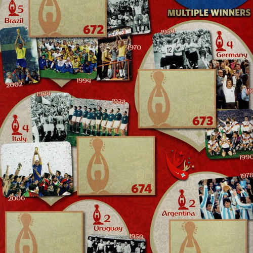 Panini Fifa World Cup Russia 2018 album in excellent condition