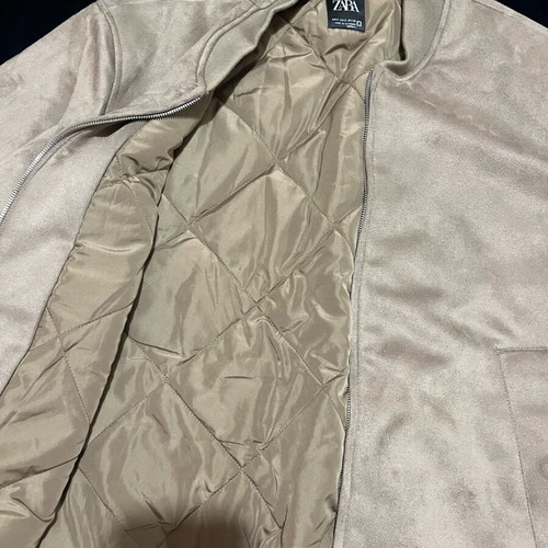 Zara men's outerwear beige like new, size S