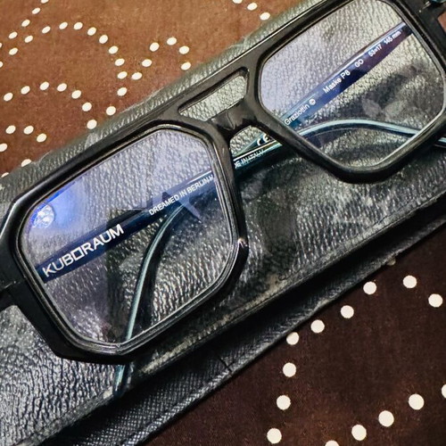 Kuboraum unisex eyeglasses new, black