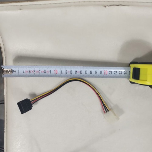 Molex to SATA 25cm adapter cable