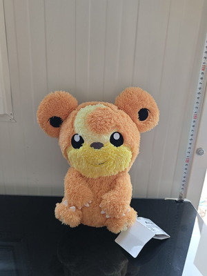 Teddiursa Pokemon λούτρινο, επίσημο Bandai μεγάλο μέγεθος