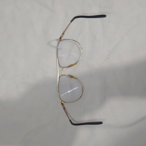 Lacoste vintage 1980s glasses used with clear glass lenses gold