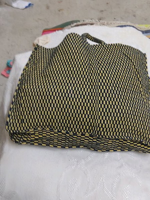 Handmade woven shopping bag new from 1960