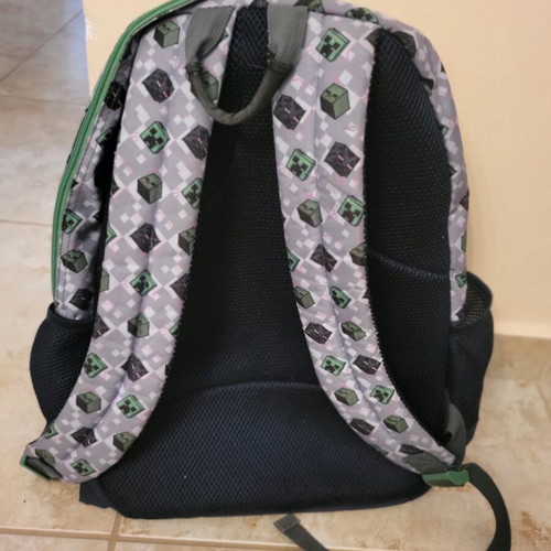 Minecraft school backpack and pencil case like new