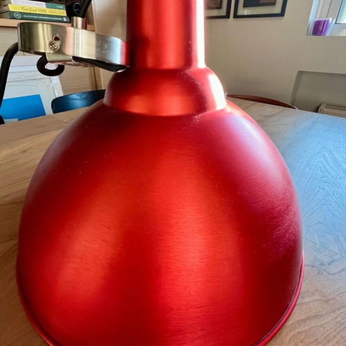 Bo concept ceiling light like new, red, 42cm diameter