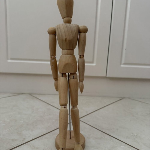 Articulated doll new, unused