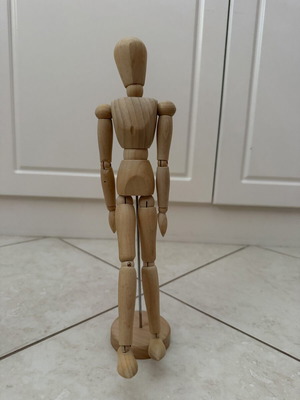 Articulated doll new, unused