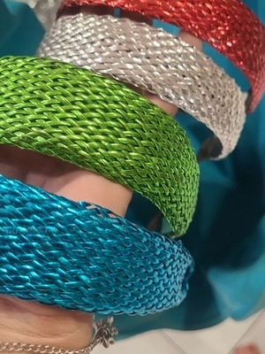 Knitted headband new, multicolor