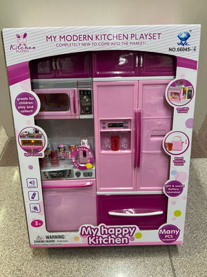 Kitchen playset with lights and sounds 35x27 cm new