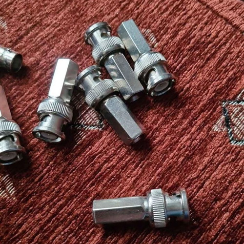 BNC connectors ίσιοι για RG58, καινούργια, πακέτο 10 τεμαχίων