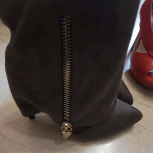 Boots size 36 like new dark gray