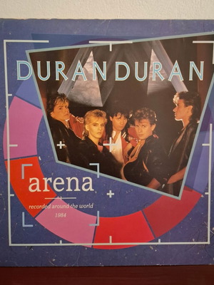 Duran Duran Arena Live βινύλιο LP gatefold 1984 σαν καινούργιο, pop
