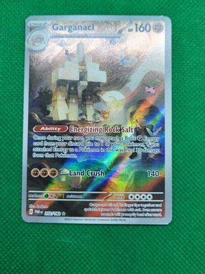 Pokémon Card Garganacl 202/182 Illustration Rare S&V Paradox Rift like new