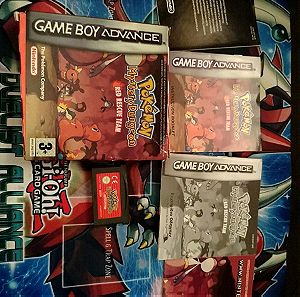Pokemon Mystery Dungeon Red Rescue Team Gameboy Advance GBA