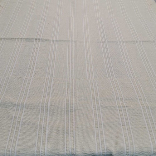 Woven bed sheet used from 1950 era