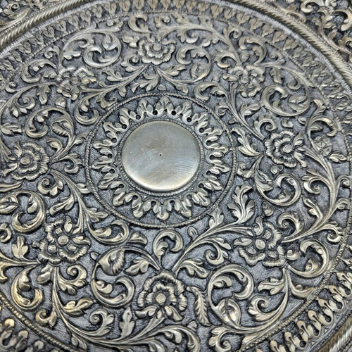 Ecclesiastical Silver-Plated Dish like new, Benaki Museum replica 16.5 cm