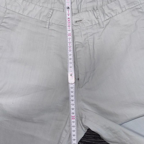 Massimo Dutti Slim Fit men's chino pants used, size W32 EUR42, beige