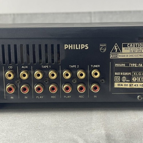 Philips FA 741/00 Hi-Fi Stereo Amplifier used, made in Europe