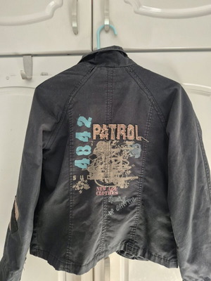 Helmi jacket vintage, like new, black, size L