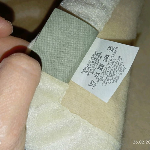 Somma N Grace Light Beige Blanket in Pure New Zealand Wool, New
