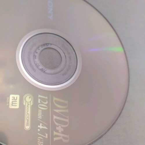 DVD + R 120 min / 4.7 GB SONY new is blank unrecorded