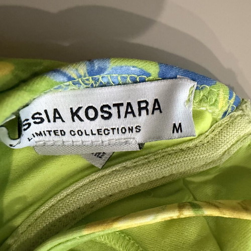 Vassia Kostara bikini set like new, top size M, bottom size S, multicolor