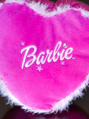 Barbie vintage μαξιλάρι καρδιά σαν καινούργιο από Νέα Υόρκη