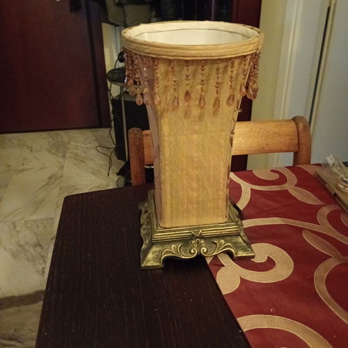 Bronze table lamp like new, height 0.30 m