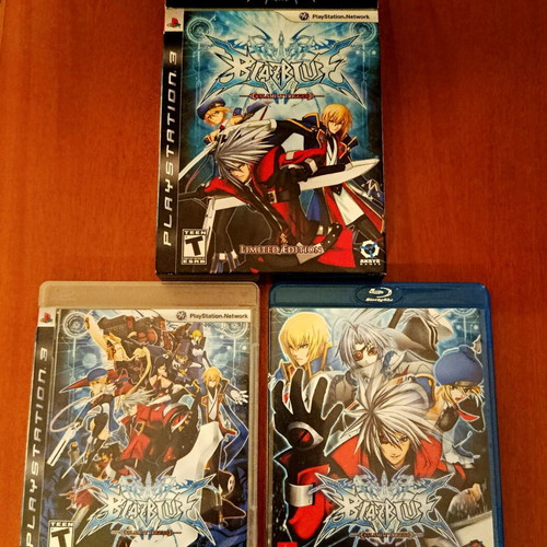 BlazBlue Calamity Trigger Limited Edition PS3 game like new