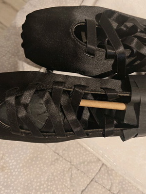 Saten Zara ballerinas new, black, size 40
