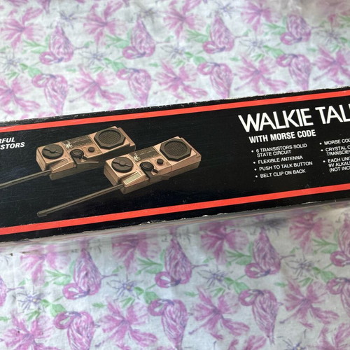 Walkie Talkie Likom T-725 set used, vintage