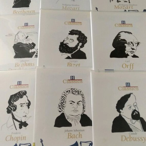 Classical music CDs, pack of 9 collectible