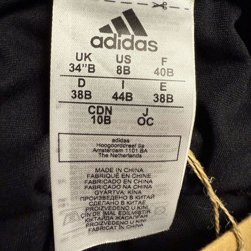 Adidas swimsuit new, size 38, cup B, black