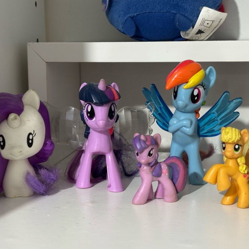My Little Pony collection used, includes Princess Luna and plush