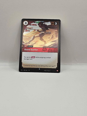 League of Legends Riftbound Vendetta Dune Surfer card