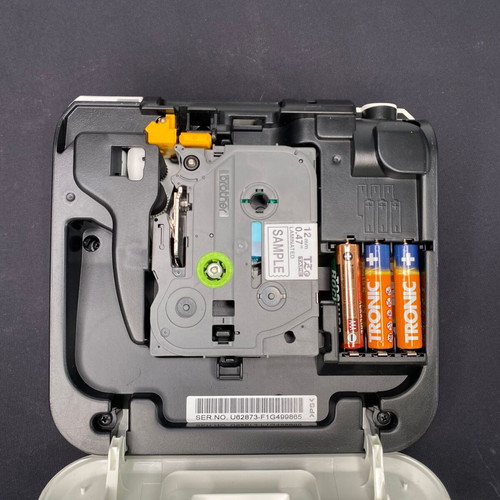 Brother PT-1280 label printer used with extra replacement part