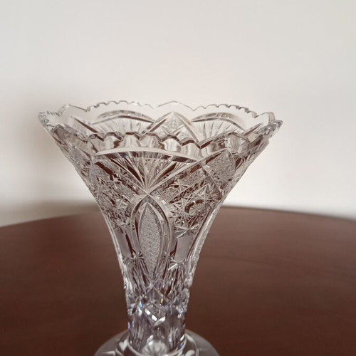 Crystal vase new with beautiful design