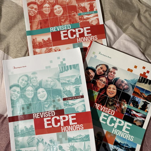 ECPE student books like new, set
